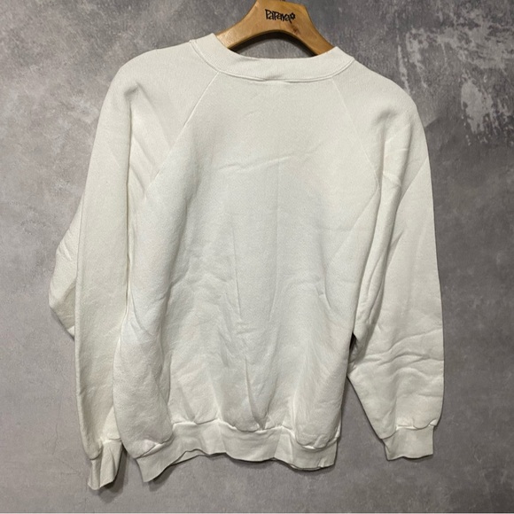 VINTAGE NFL DALLAS COWBOYS SWEATSHIRT SIZE LARGE MADE IN USA White Cotton Poly - Picture 11 of 13